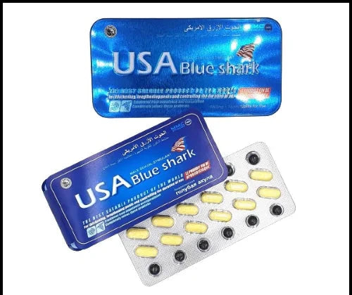 USA Blue Shark Timing Capsules