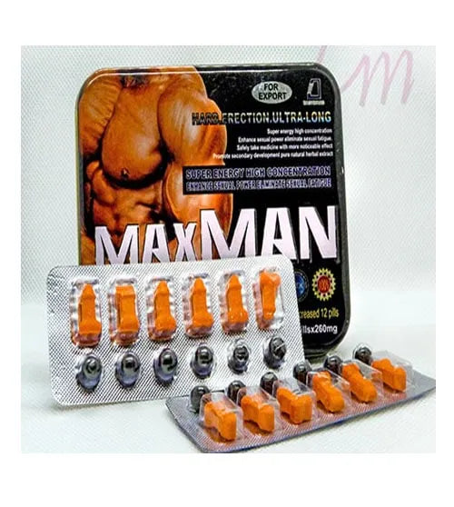 Viagra Maxman - potency tablets - 12 tabs + 12 pills