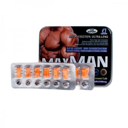 Viagra Maxman - potency tablets - 12 tabs + 12 pills