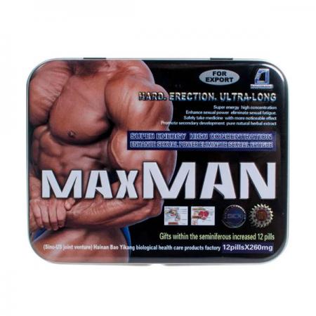 Viagra Maxman - potency tablets - 12 tabs + 12 pills